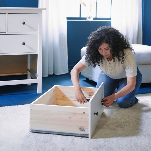 Assembiling IKEA furniture