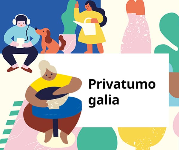 Ataskaitos su pavadinimu „Privatumo galia“ paveikslėlis