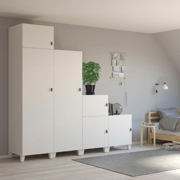 Attic decor with PLATSA cabinet combinations