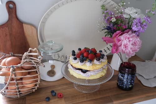 Blaubeer-Mascarpone-Torte: Rezept - IKEA Deutschland