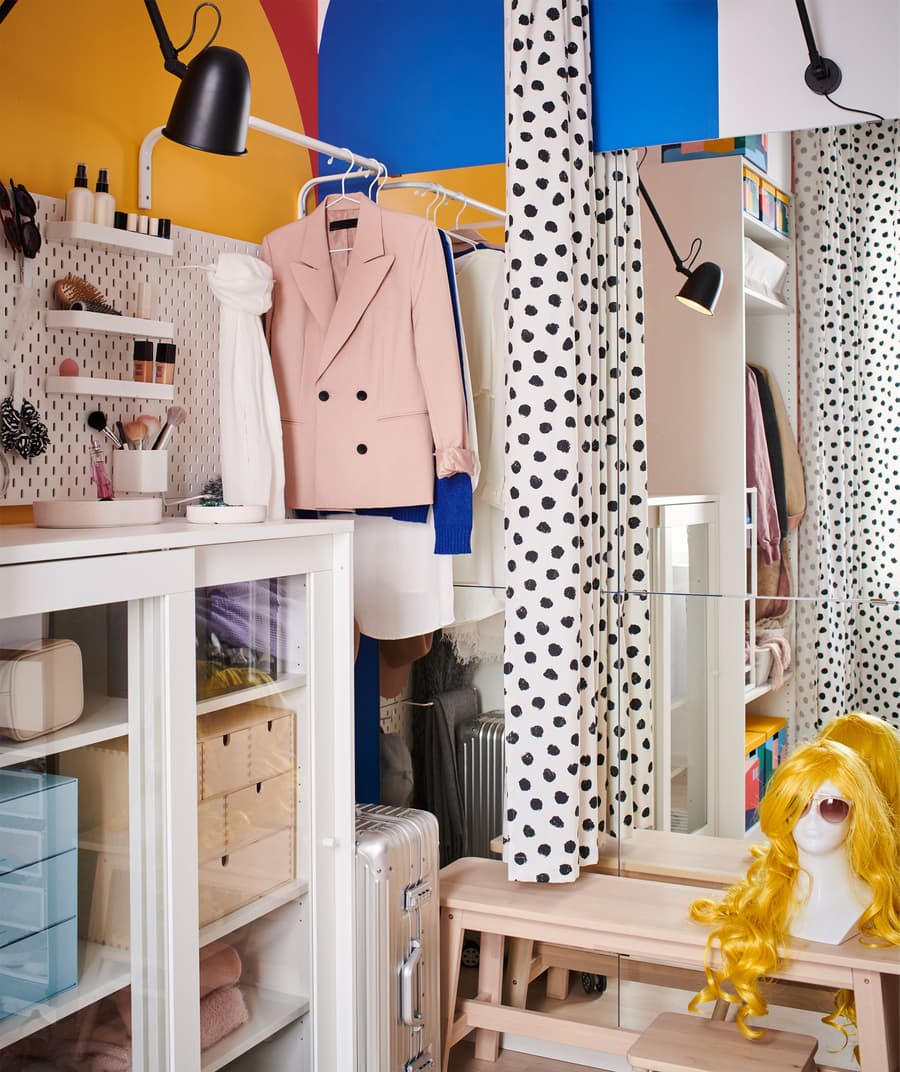 Ideen für begehbaren Kleiderschrank im Schlafzimmer - IKEA Schweiz