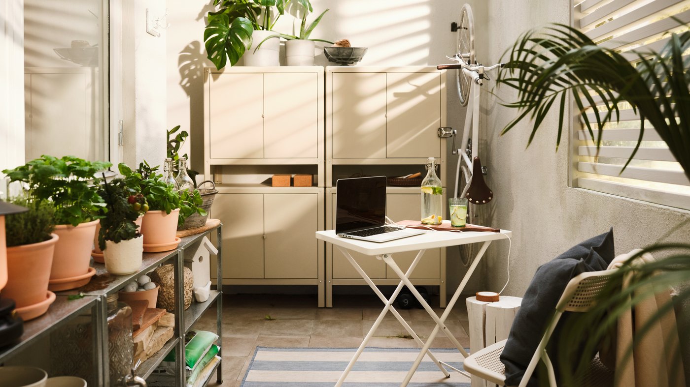 Aufbewahrungsideen für draußen - IKEA Deutschland