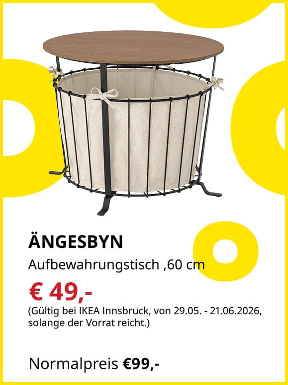 Aufbewahrungstisch