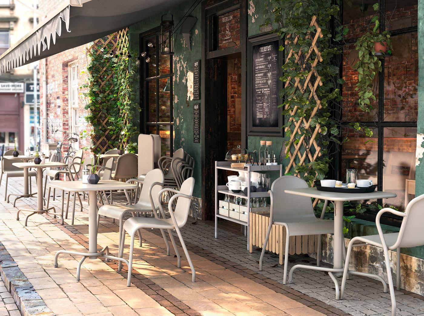 Café-Außenbereich gestalten & dekorieren - IKEA