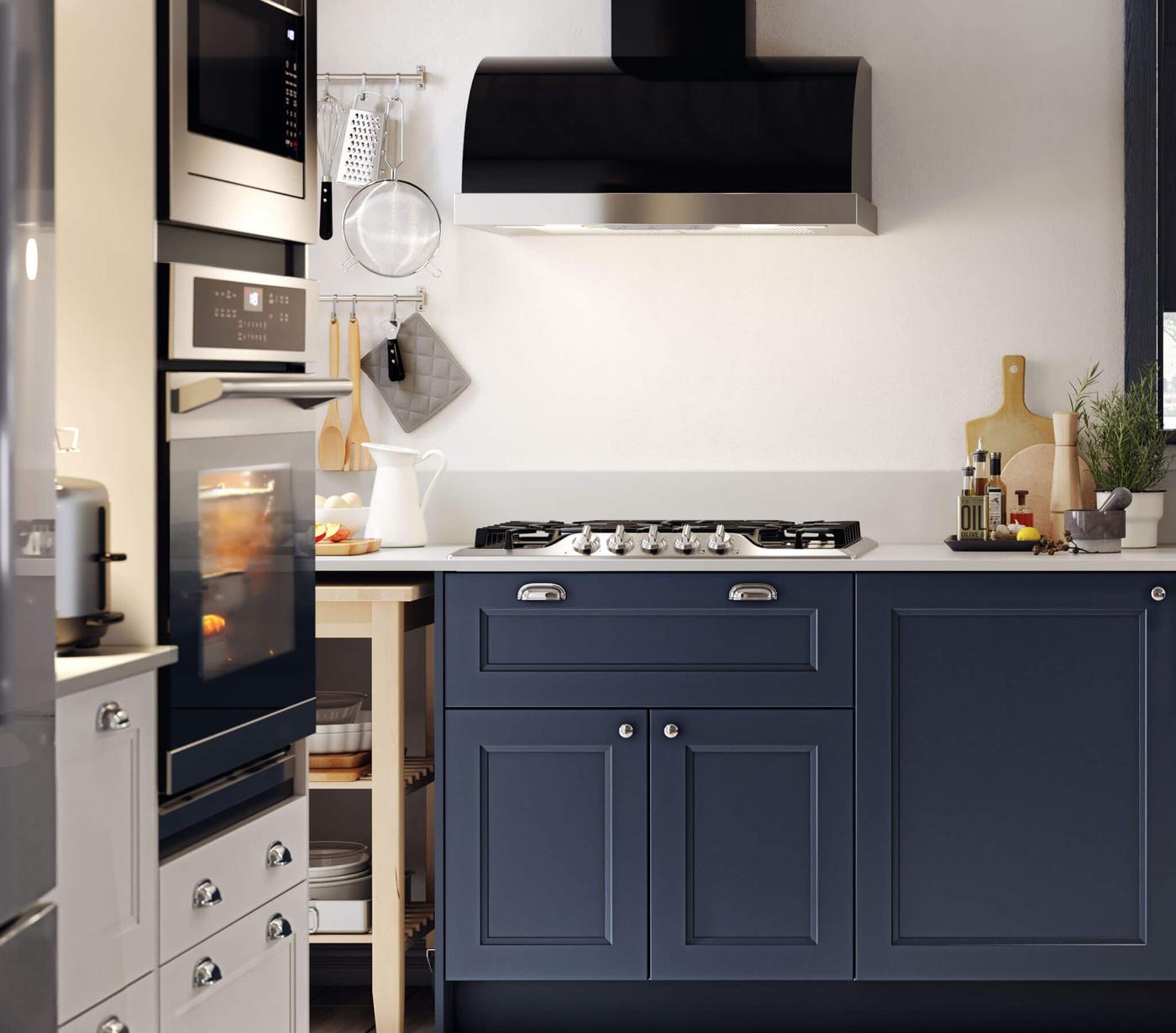 Blue Kitchen Cabinets – AXSTAD Modern Kitchen Series - IKEA