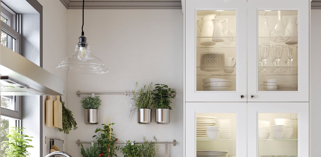 Modern Gray Kitchen AXSTAD Kitchen Series IKEA