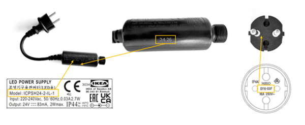Az IKEA arra kéri mindazokat, akik megvásárolták a LEDLJUS, SOMMARLÅNKE, STRÅLA, és SVARTRÅ termékcsaládokba tartozó, érintett LED-es kültéri világítófüzéreket és lámpákat, hogy ne használják tovább a termékeket, és lépjenek kapcsolatba az IKEA-val. 