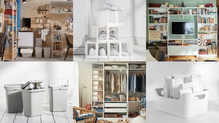 Storage across the Home - IKEA