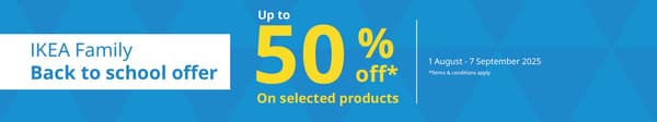 Baby IKEA Family offer