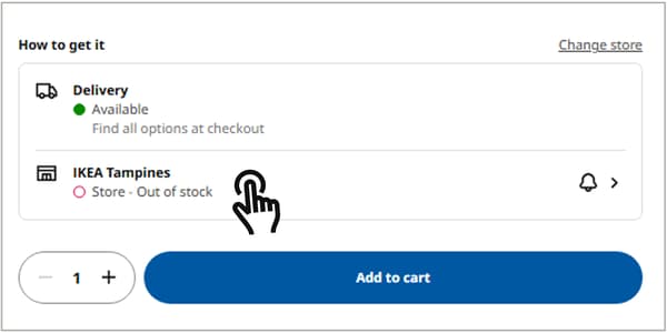 back in stock notification
