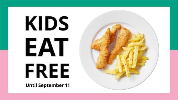 Explore kids menu