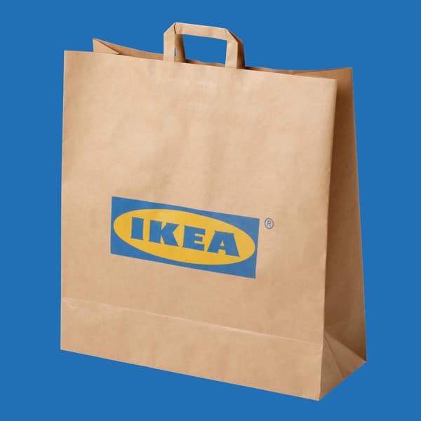 Bag with IKEA logo
