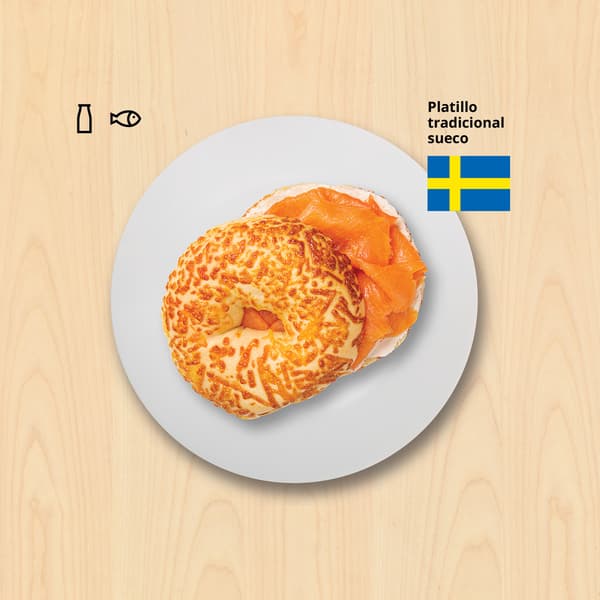 Bagel med rökt lax

Bagel de salmón ahumado

$ 79

Untado con queso crema.