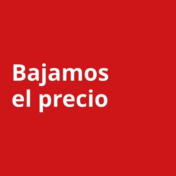 Bajamos el precio