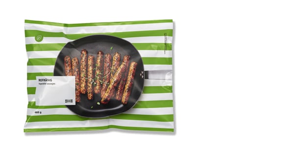 balení mražených párků do hod dogů