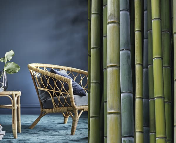 Bamboo is durable, hard and moisture tolerant. More than 90% of the bamboo we use is grown in China, and in 2016 nearly all of it was FSC certified.