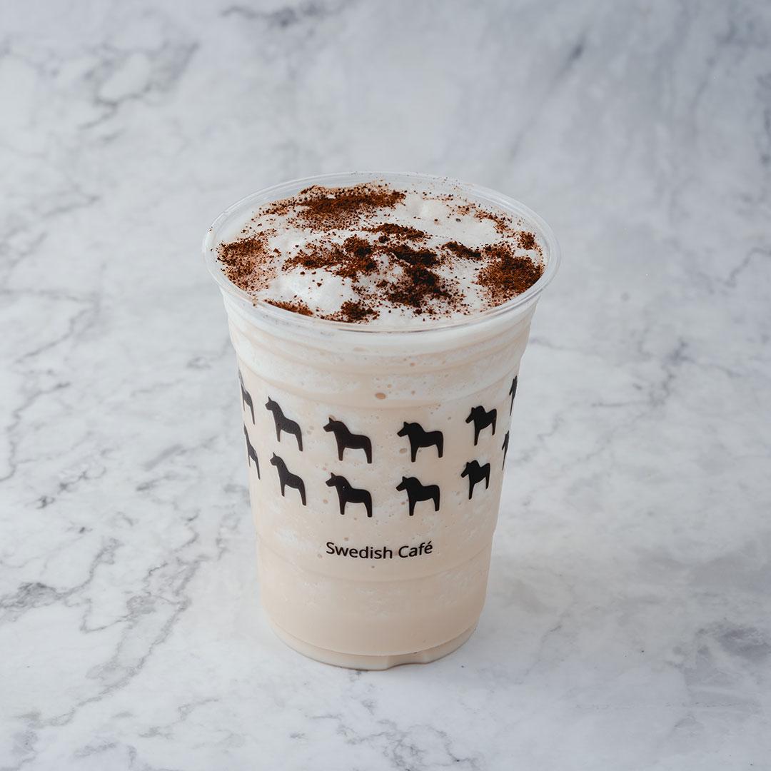 Banana Espresso Frappe at the Swedish Cafe