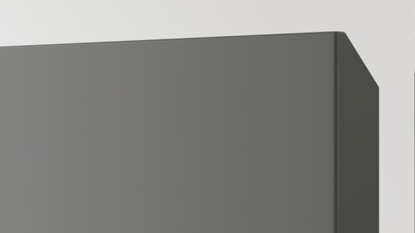 Bandeau de décor VOXTORP gris mat pour meuble de cuisine IKEA