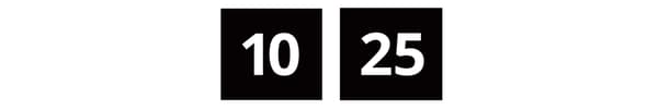 banner showing
10 year guarantee and 25 guarantee