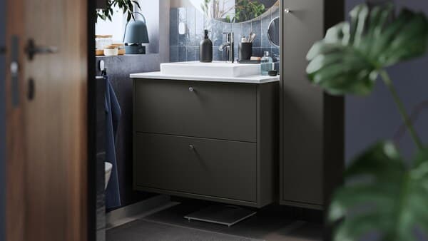 Baño con muebles de baño HAVBÄCK