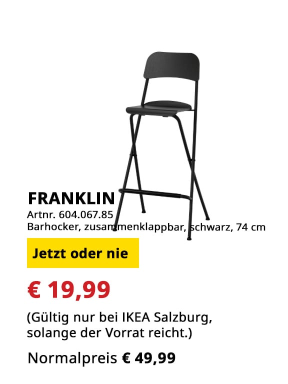 Barhocker schwarz im Angebot