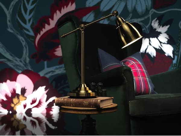 BAROMETER Desk lamp, colour bronze | IKEA003580