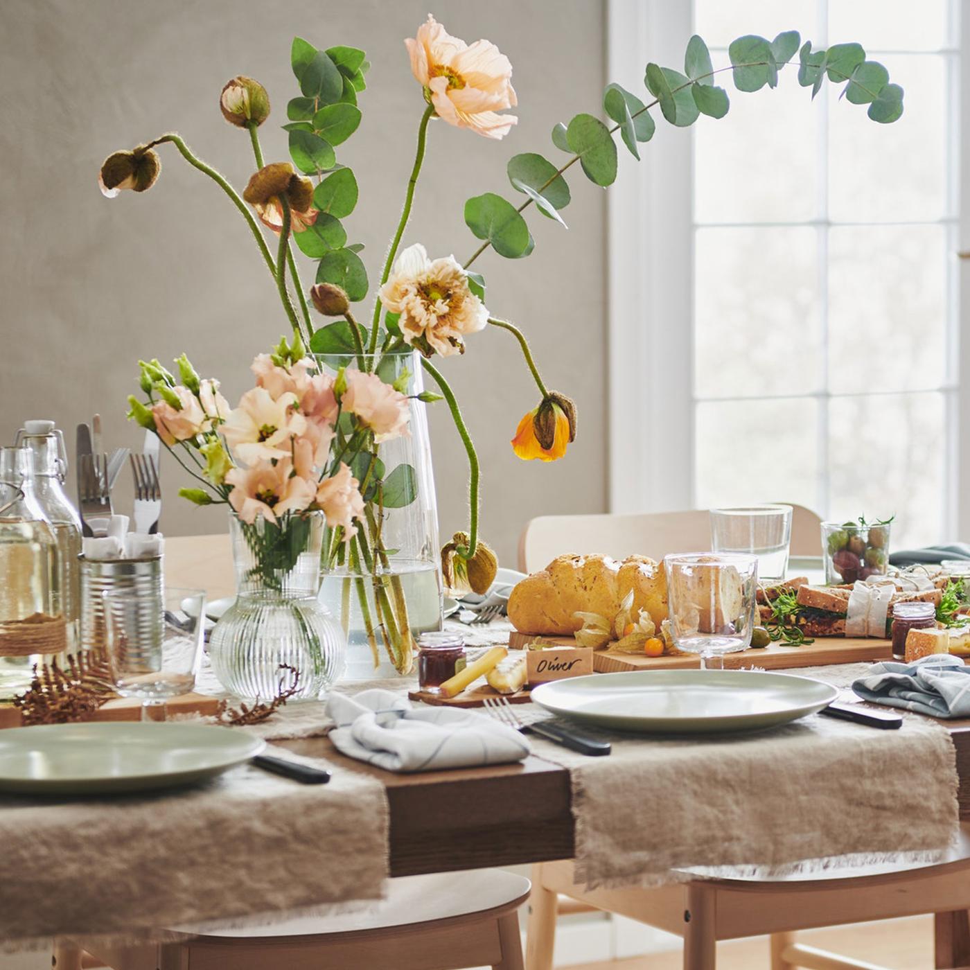 Basic but beautiful table setting ideas