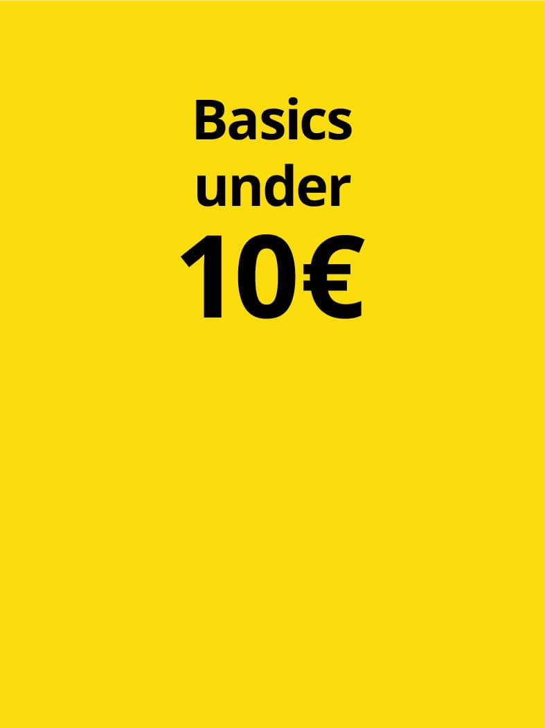 Basics under 10€