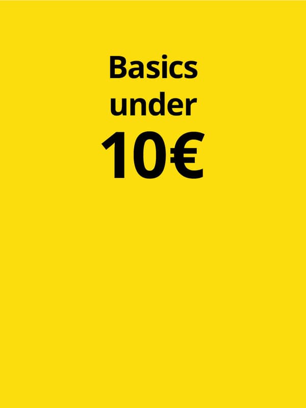 Basics under 10€