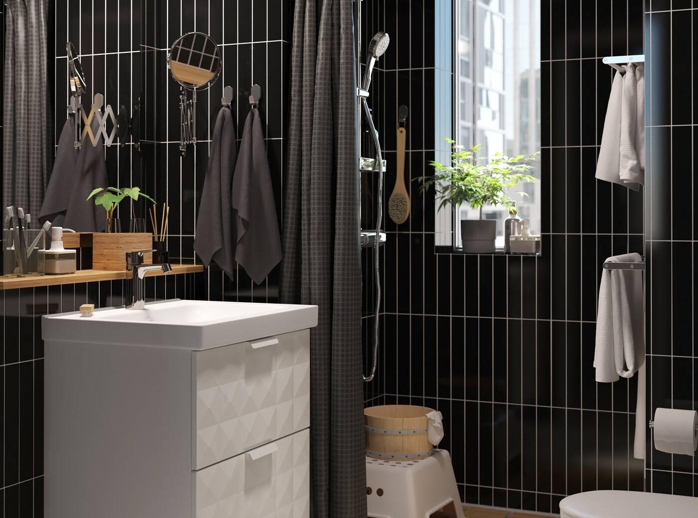 Дизайн ванной комнаты ikea