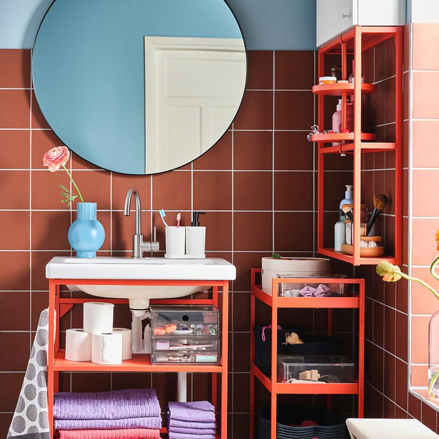 Bathroom basics with a twist