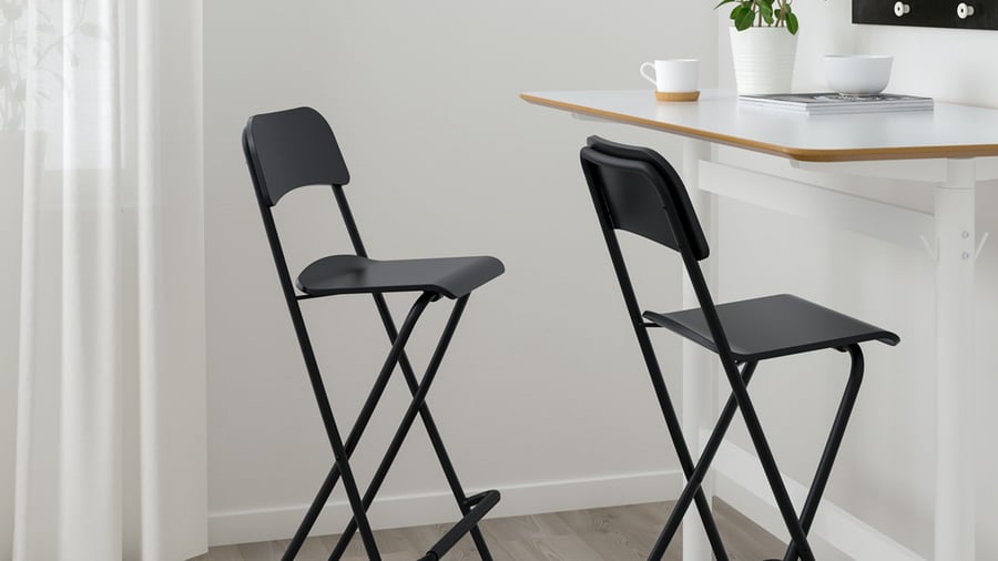 Inklapbare barkrukken IKEA