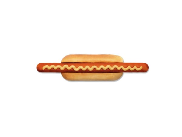 beef hot dog