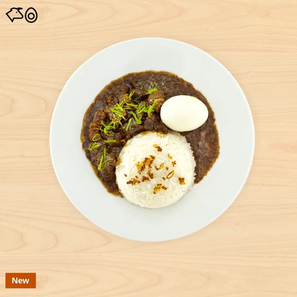 Beef pares
with rice and egg
₱145
