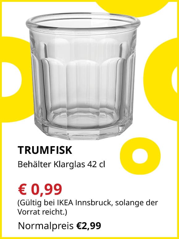 Behälter aus Glas