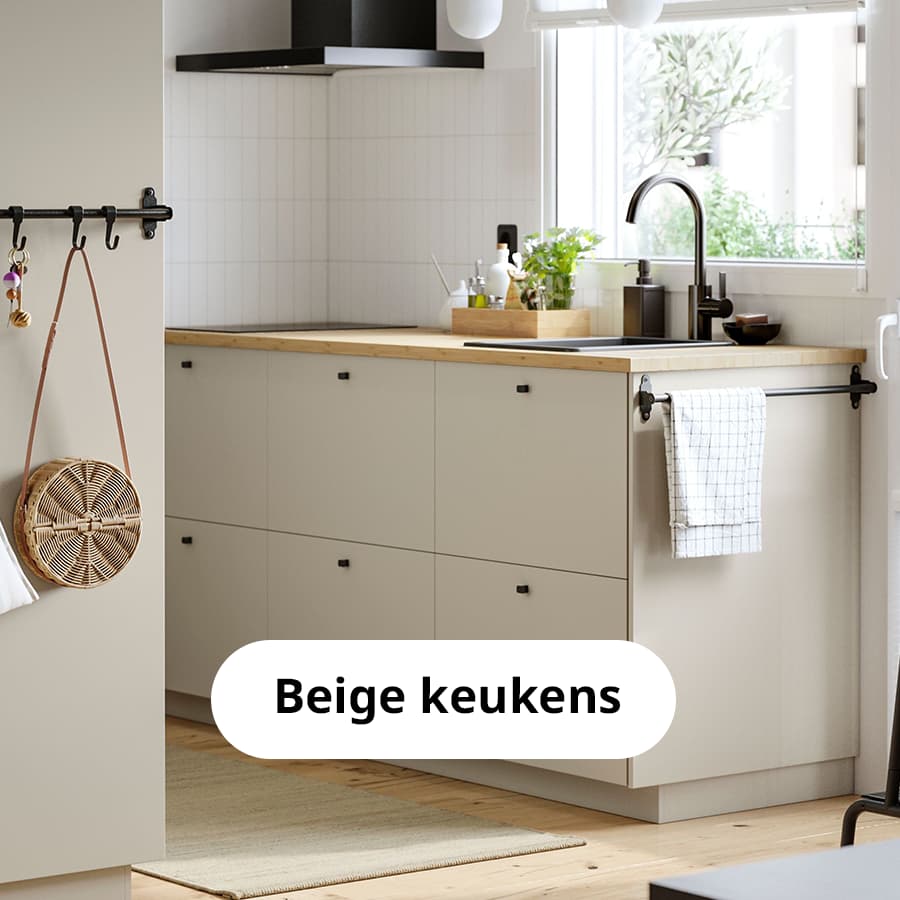 Beige keuken