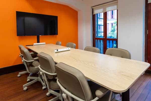 BEKANT Desk, white stained oak veneer, black, 160x80 cm