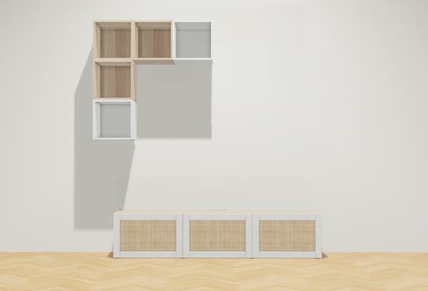 BESTÅ / EKET Mueble de TV