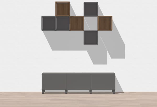 BESTÅ/EKET TV bench