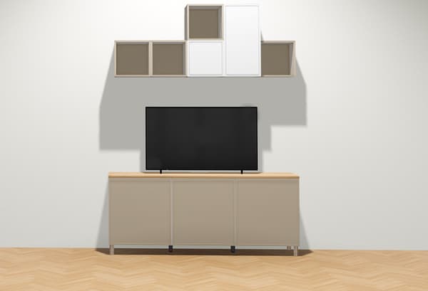 BESTÅ Mueble de TV  