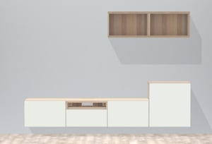 Aprende a planificar los muebles de salón BESTÅ - IKEA