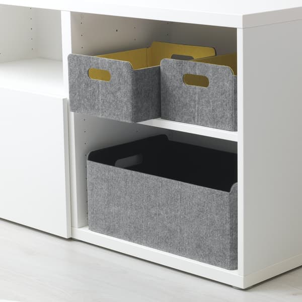 BESTÅ storage boxes.