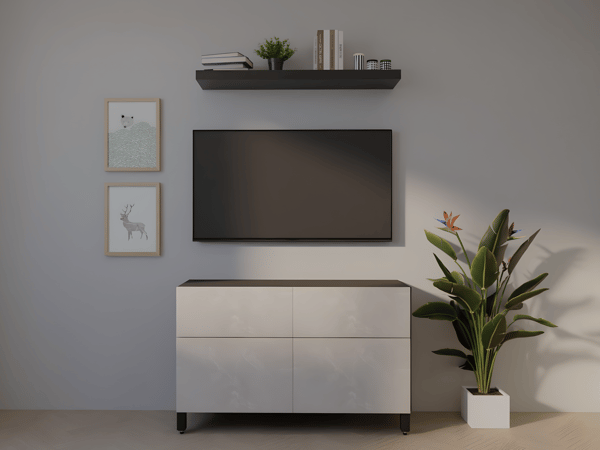 BESTÅ Storage combination w doors/drawers