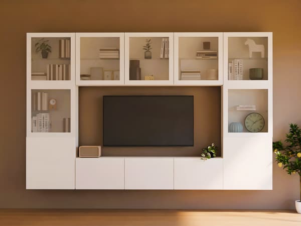 BESTÅ TV storage combination white