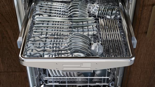 Besteckschublade eines IKEA Geschirrspülers Geschirrspüler GSP.