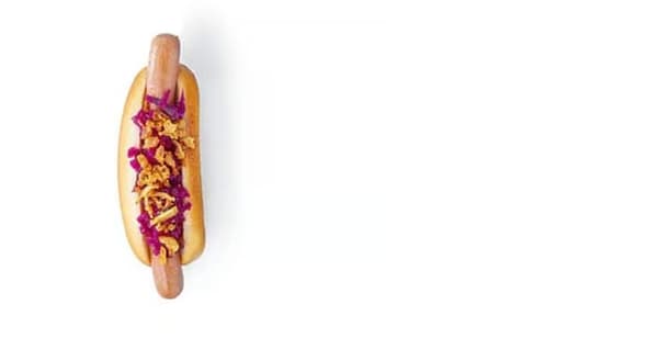Bezmasý hot dog 