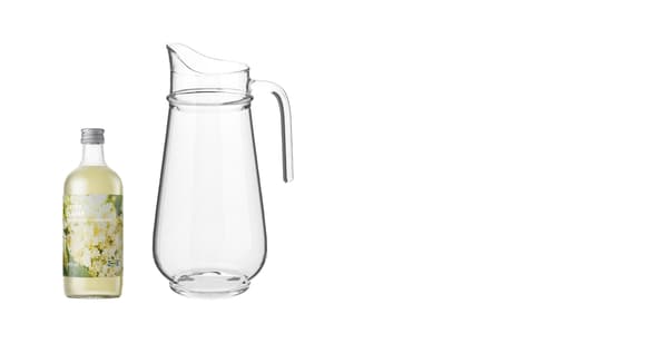 Bezový sirup, džbán