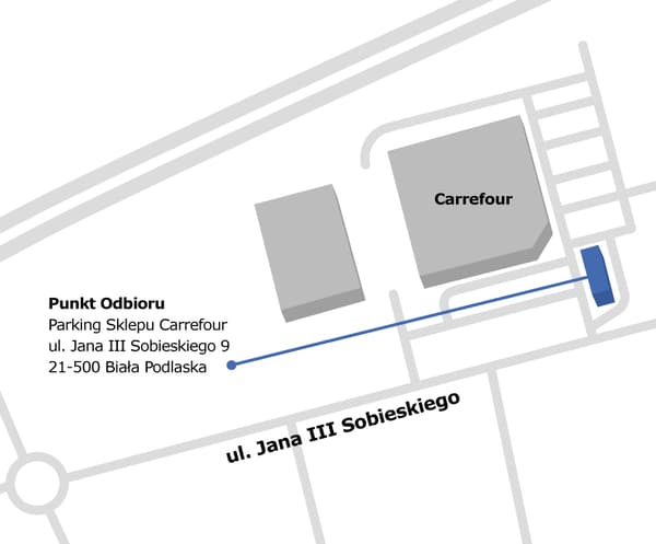 Biała Podlaska - Mobilny Punkt Odbioru Zamówień