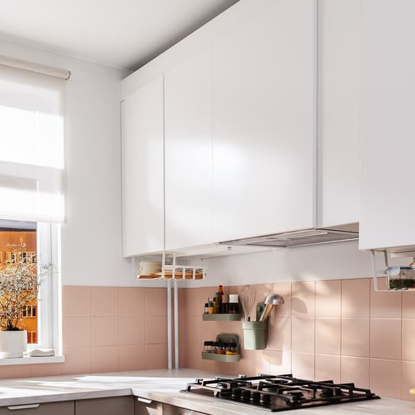 Białe fronty kuchenne.