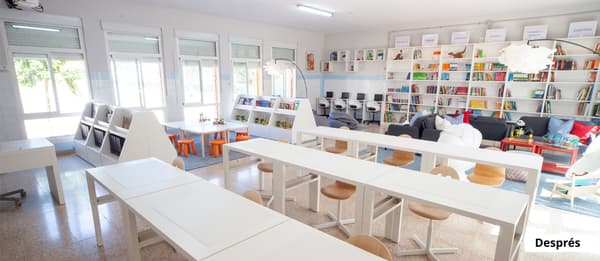 Biblioteca Col·legi San Isdiro - Després